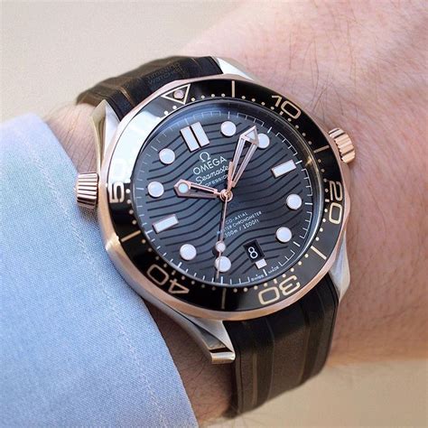 omega seamaster 300 gold bezel|Omega Seamaster ceramic bezel replacement.